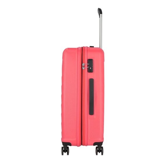 American Tourister Summer Square 4 wielen Trolley 67 cm met uitbreidingsplooi