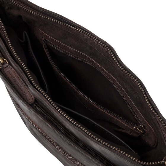 The Chesterfield Brand Black Label Schoudertas Leer 28 cm