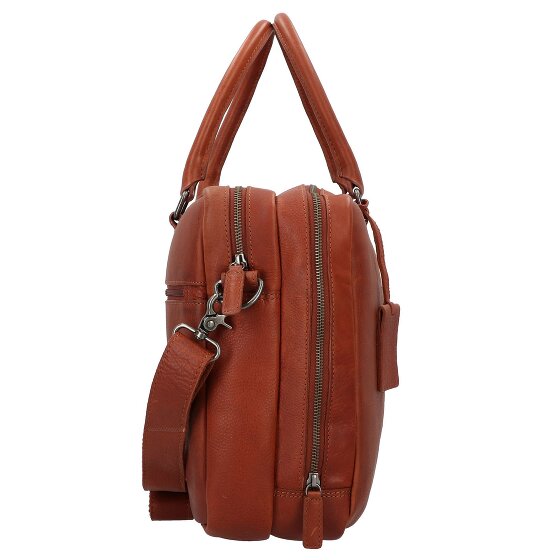 Burkely Antique Avery Koffer Leer 42 cm Laptop compartiment