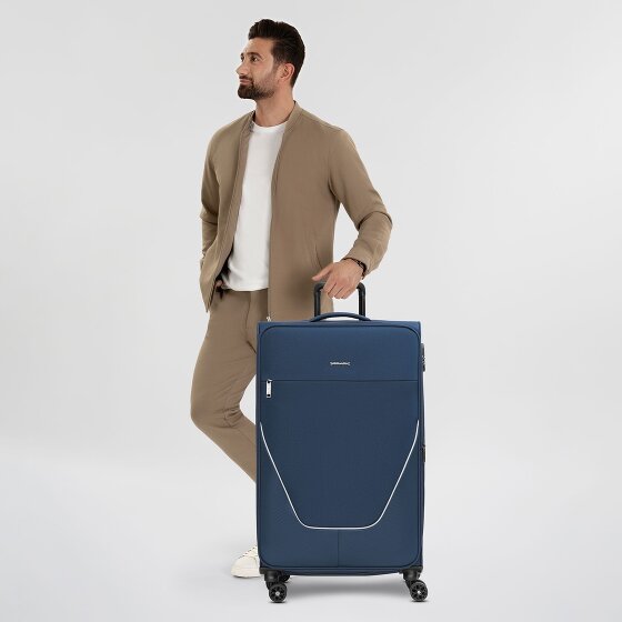 Stratic taska 4-wiel trolley L 76 cm met uitvouwbare plooi