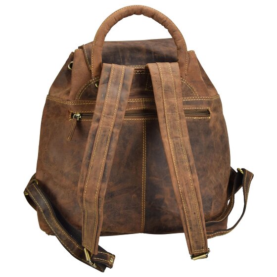 Greenburry Vintage Dagrugzak Leer 40 cm