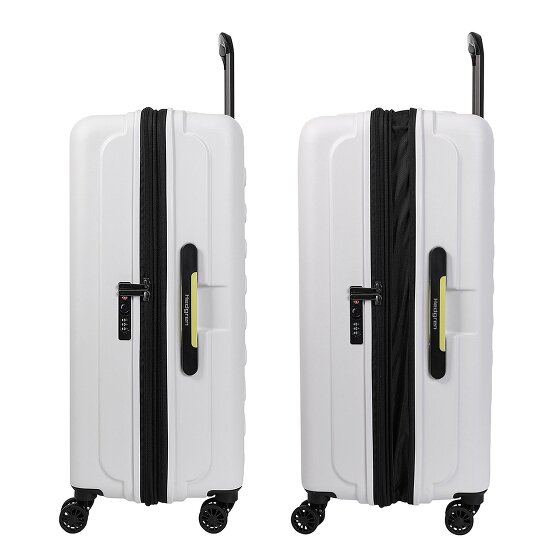 Hedgren Comby Grip L Exp 4 wielen Trolley L 74 cm met uitbreidingsplooi