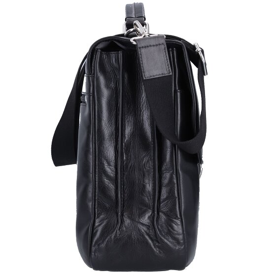 bugatti Romano Messenger Leder 44 cm Laptopcompartiment