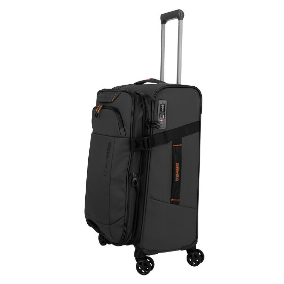 Travelite Briize 4 wielen Trolley M 67 cm met uitbreidingsplooi