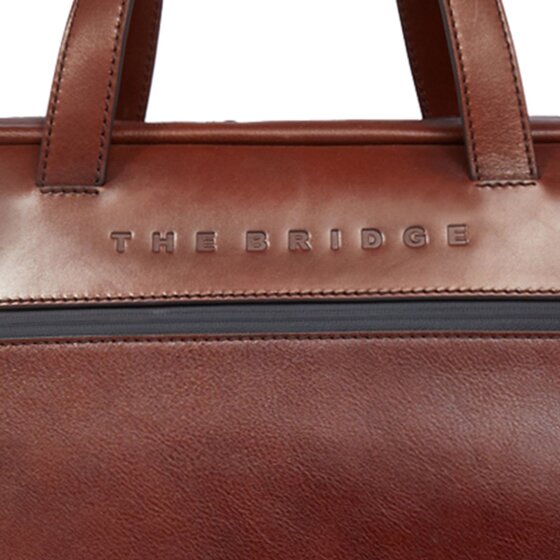 The Bridge Damiano Weekender reistas Leer 51 cm
