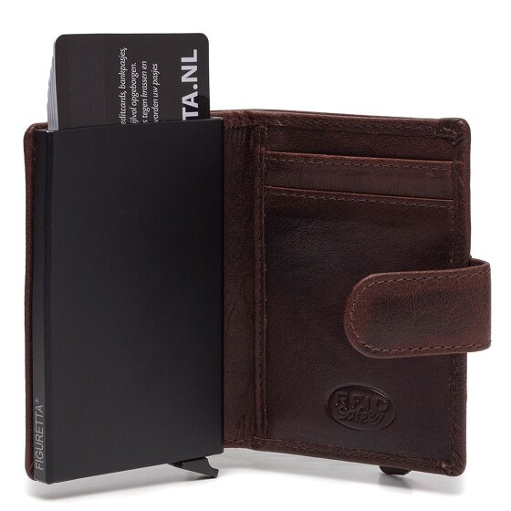 The Chesterfield Brand Prague Kredietkaart etui RFID-bescherming Leer 7 cm