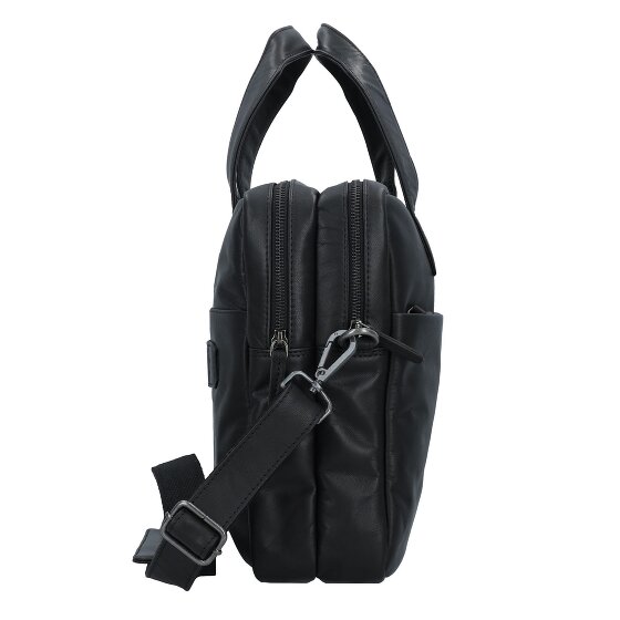 Greenburry Fiorentina Koffer Leer 37 cm Laptop compartiment