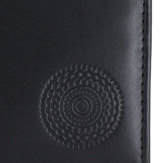 oxmox Leather Portemonnee RFID-bescherming Leder 12 cm