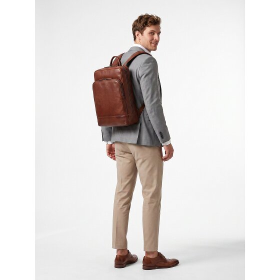 The Chesterfield Brand Marvello Dagrugzak Leder 40 cm Laptopvak