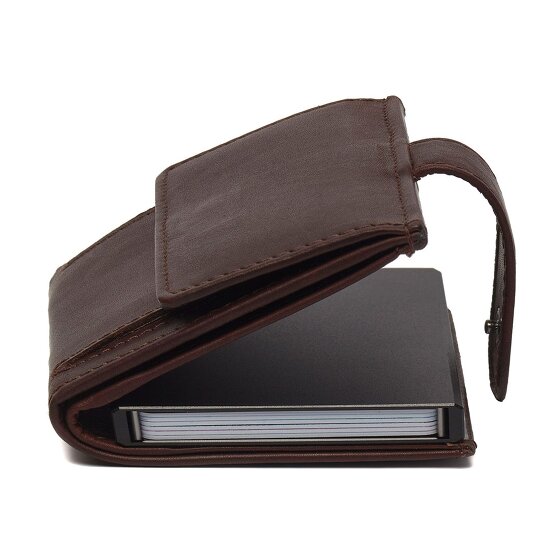 The Chesterfield Brand Leipzig Kredietkaart etui RFID-bescherming Leer 7.5 cm