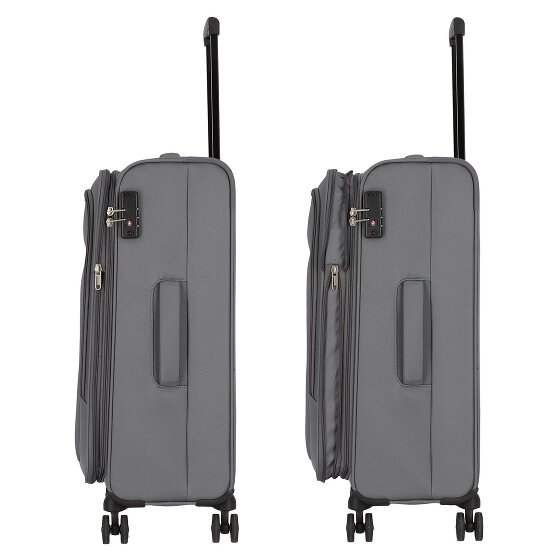 American Tourister Street Roll 4 wielen Kofferset 3-delig met uitbreidingsplooi