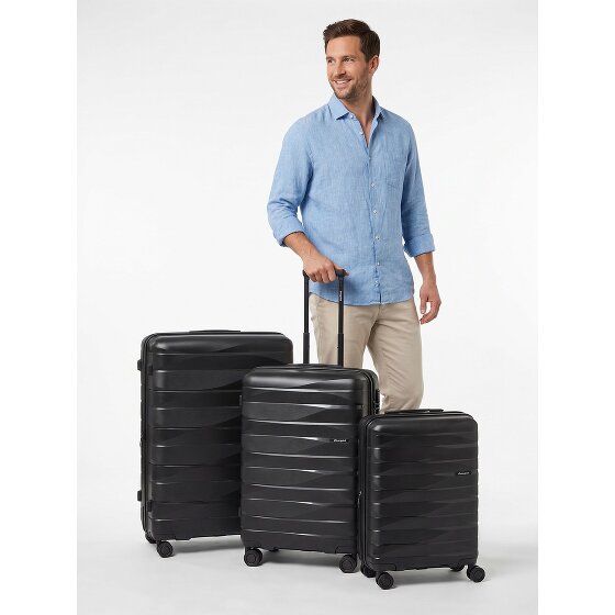 Bergpfeil Travel 4 wielen Kofferset 3-delig met uitbreidingsplooi
