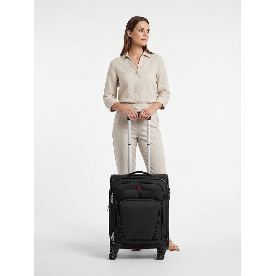 Wenger Beaumont 4 wielen Cabinewagen S 54 cm met uitbreidingsplooi