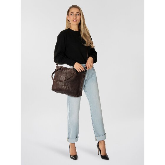 Harold's Submarine Shopper Tas Leer 43 cm