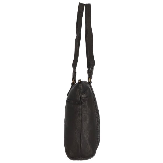 Greenland Nature Femi & Nine Leren Schoudertas 35 cm