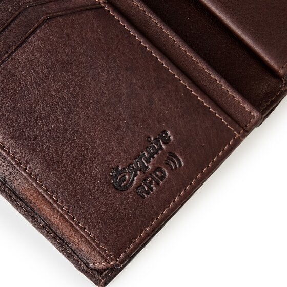Esquire Chicago Portemonnee RFID-bescherming Leer 9.5 cm
