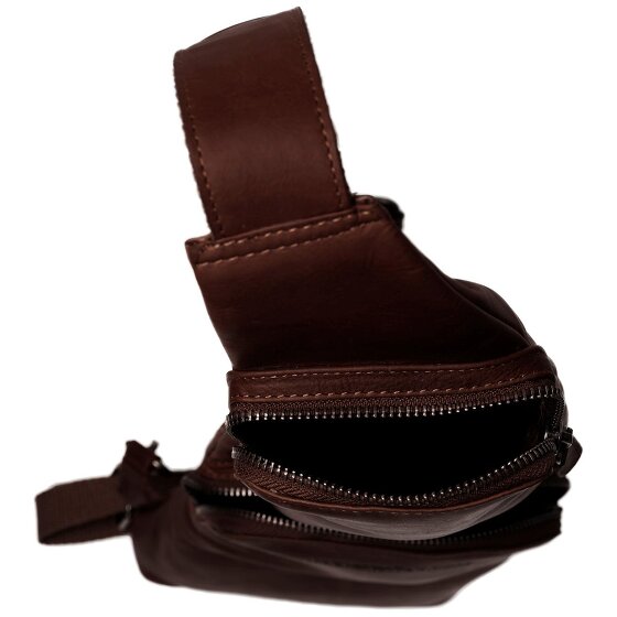 The Chesterfield Brand Wax Pull Up Schoudertas Leer 17 cm