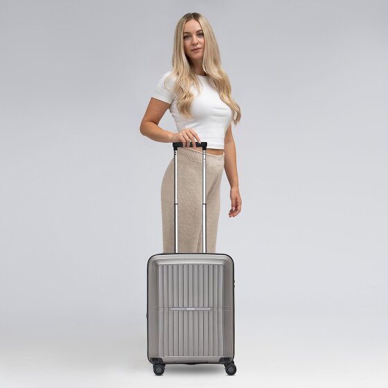 Pactastic Collection 01 4 wielen Cabinewagen S 55 cm met uitbreidingsplooi