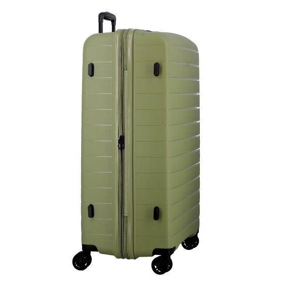 Jump Striper 4 wielen Trolley 77 cm met uitbreidingsplooi