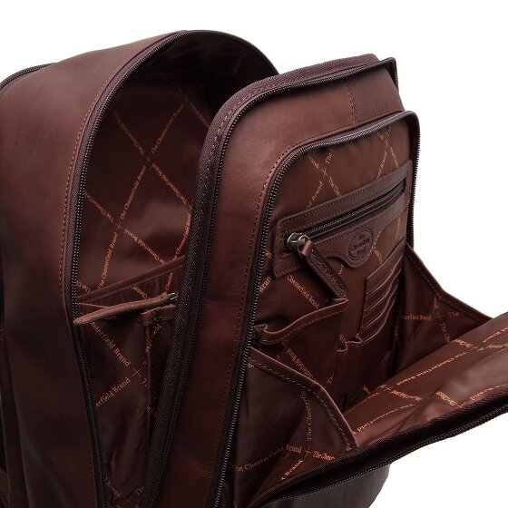 The Chesterfield Brand Wax Pull Up Zakelijke rugzak Leer 39 cm Laptop compartiment
