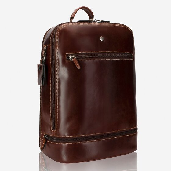 Jekyll & Hide Oxford Dagrugzak Leer 45 cm Laptop compartiment