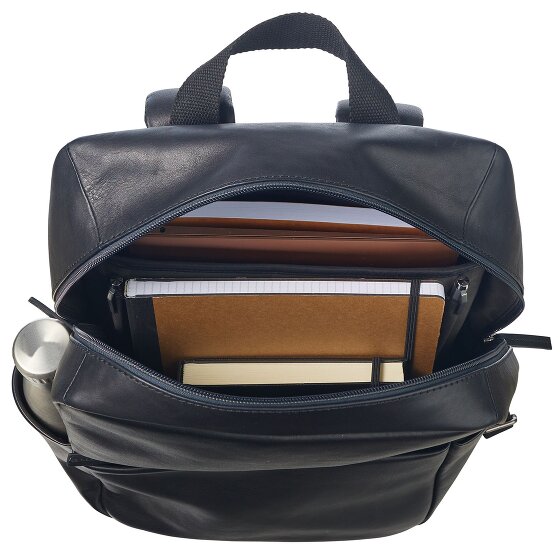 Leonhard Heyden Hamburg Rugzak Leer 40 cm Laptopvak