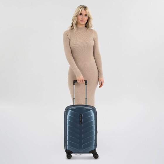 Samsonite Attrix 4 wielen Cabinewagen 55 cm met uitbreidingsplooi