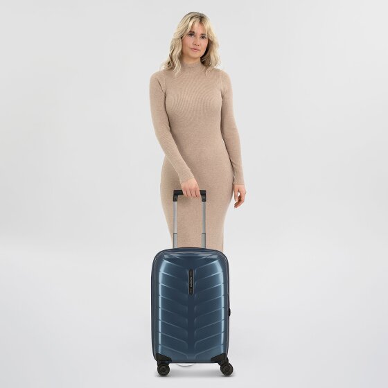Samsonite Attrix 4 wielen Cabinewagen 55 cm met uitbreidingsplooi