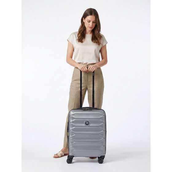 Delsey Paris Meteor 4 wielen Cabinewagen 55 cm met uitbreidingsplooi