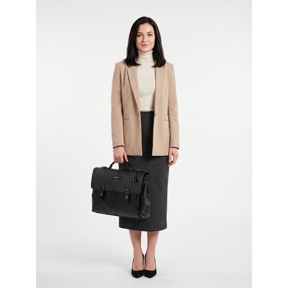 The Bridge Biagio Aktetas Messenger Leder 41 cm Laptopvak