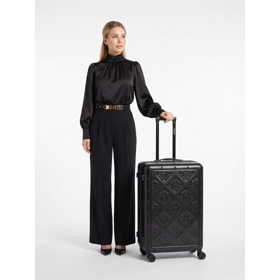 Roberto Cavalli Florence 4 wielen Trolley 74 cm met uitbreidingsplooi