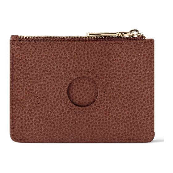 Lazarotti Bologna Leren sleutelhanger Kaarthouder leer 11,5 cm met air tag compartiment