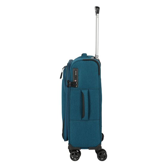 Travelite Kick Off 4 wielen Cabinewagen S 55 cm