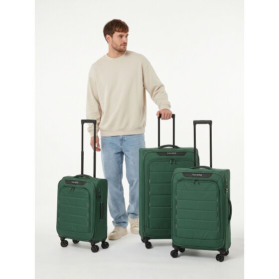 Travelite Skaii 4 wielen Kofferset 3-delig met uitbreidingsplooi