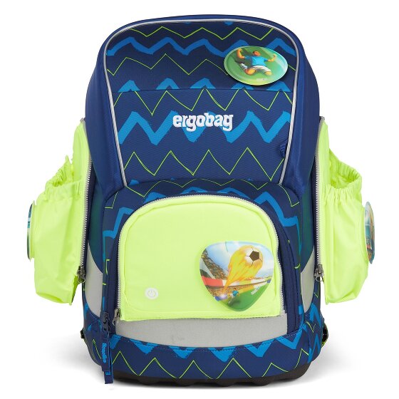 Ergobag Accessoires Fluo Led Zakken Veiligheidsset 3st.