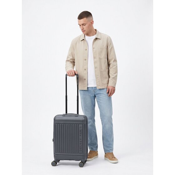 Delsey Paris Lutece 4 wielen Cabinewagen 55 cm met uitbreidingsplooi