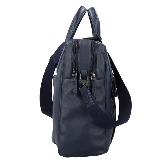Piquadro Koffer Leer 43.5 cm Laptop compartiment