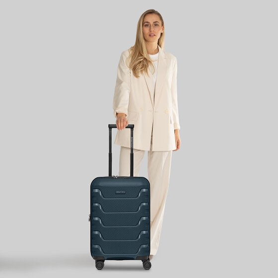 Smartbox Edition 01 4 wielen Cabinewagen 55 cm met uitbreidingsplooi