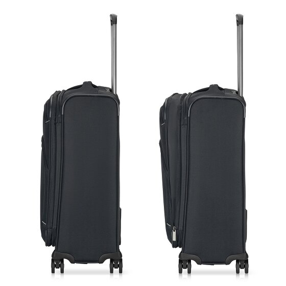 Roncato Gateway 4 wielen Kofferset 2-delig met uitbreidingsplooi