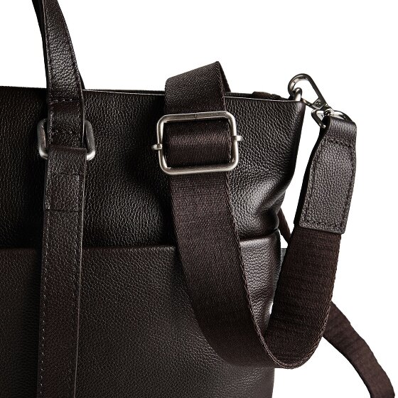 Jost Lysa Business Shopper van leer, 36 cm, laptopvak