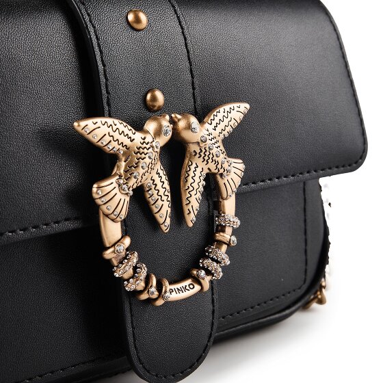 PINKO Love Pocket Crossbody tas Leder 20 cm