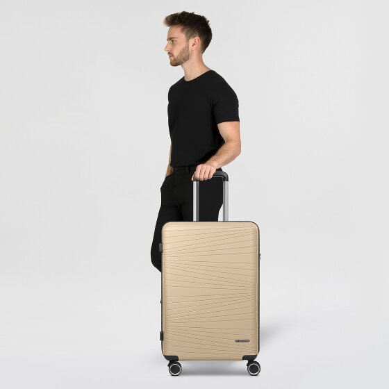 Franky Dallas 3.0 4-wiel trolley M 65 cm met rekbare vouw