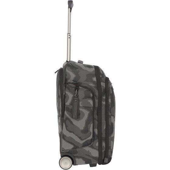 Piquadro Brief 2-Wiel Rugzak Trolley 53 cm Laptopcompartiment