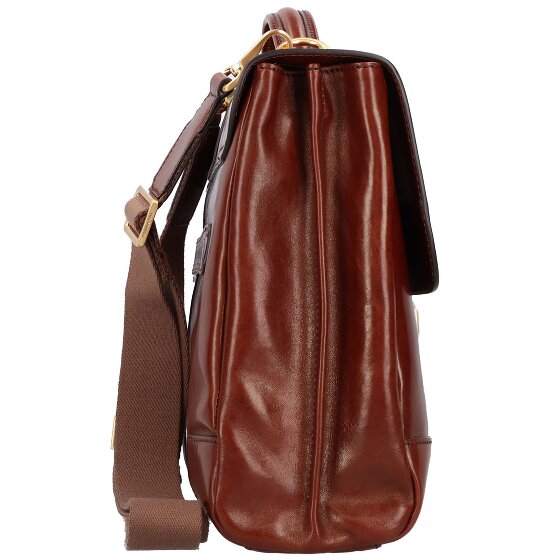 The Bridge Vespucci aktetas leder 40 cm Laptopcompartiment The Bridge Vespucci aktetas leder 40 cm Laptopcompartiment