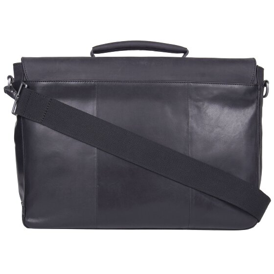 Strellson Brick Lane aktetas Leer 41 cm Laptopcompartiment