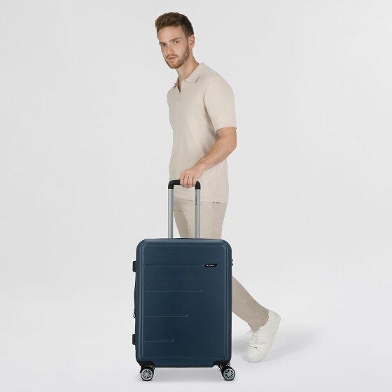 Gabol Future Plus 4 wielen Trolley 66 cm met uitbreidingsplooi
