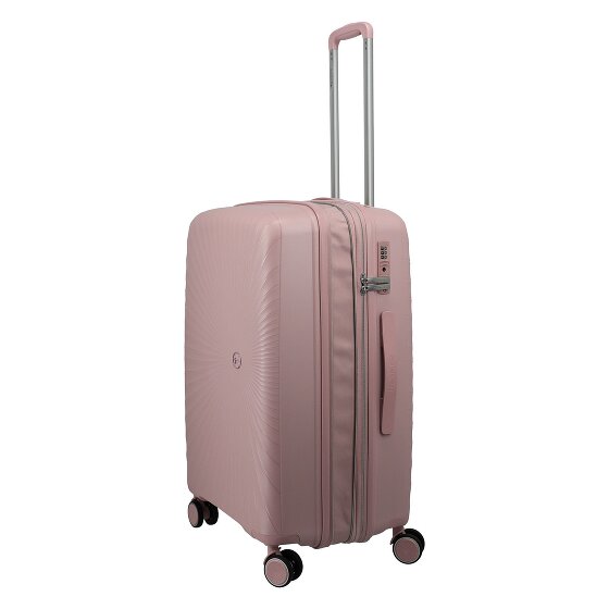 Travelite Tamaris x Travelite Voyaage 4 wielen Kofferset 3-delig met uitbreidingsplooi