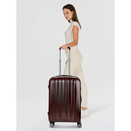 Polestream Moonrock 4 wielen Trolley M 69 cm met uitbreidingsplooi