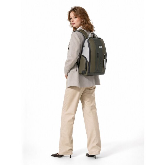 Piquadro Urban Dagrugzak RFID-bescherming Leder 46 cm Laptopvak