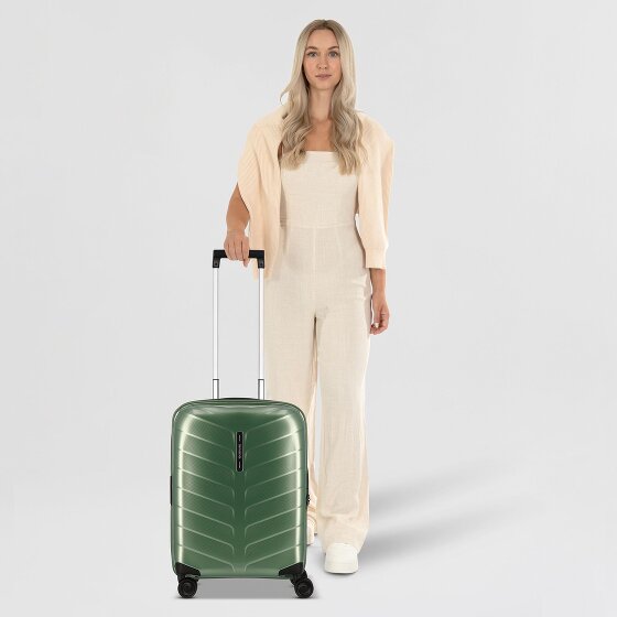 Samsonite Attrix 4 wielen Cabinewagen 55 cm met uitbreidingsplooi